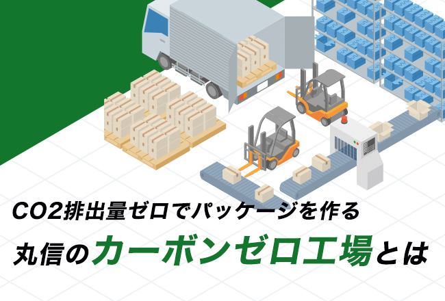 CO2排出量ゼロでパッケージを作る、丸信のカーボンゼロ工場とは