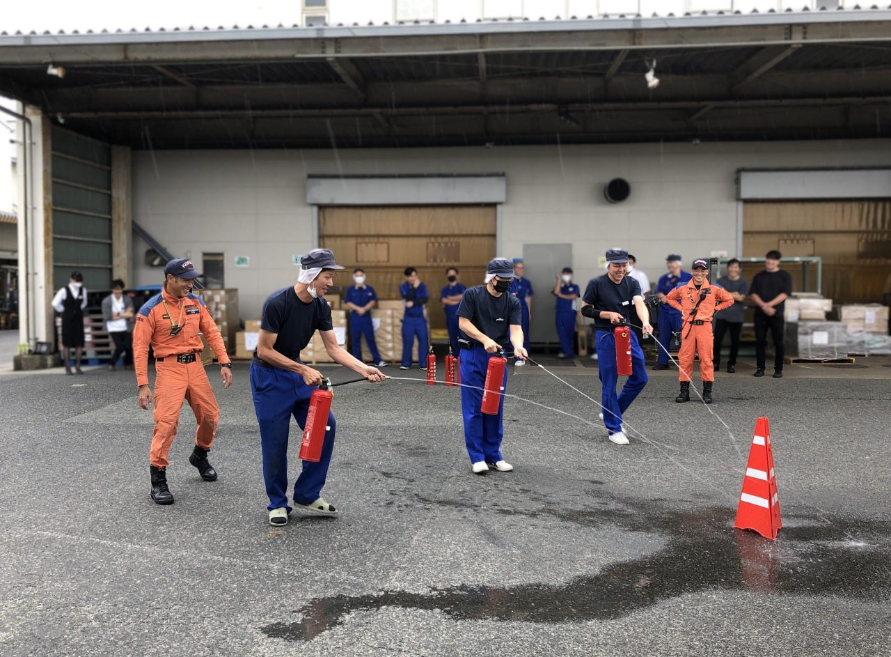 Marushin News] Evacuation and fire fighting drills were held at the ...